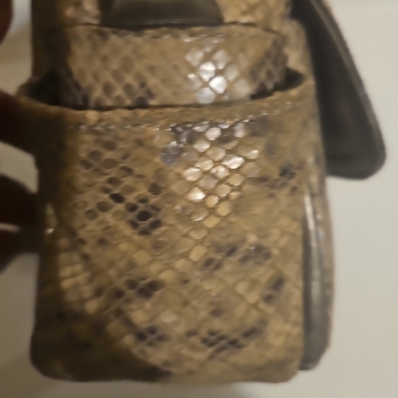 Coach Cambell Me Iridescent Python  Crossbody Bag F24849 –Rare& Stunning - Picture 14 of 16